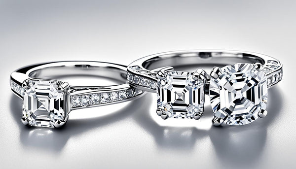 Comparing Diamond Engagement Ring Cuts: Round vs Asscher